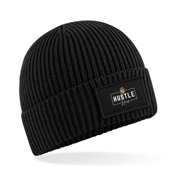 Hustle House  - Fashion patch beanie Thumbnail